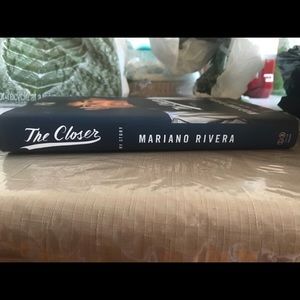 book by Mariano Rivera, signed by Mariano Rivera